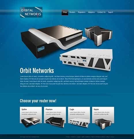 Orbital Network Products Catalog