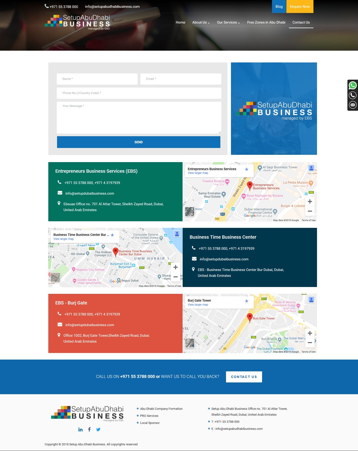 Setup Abu Dhabi Business