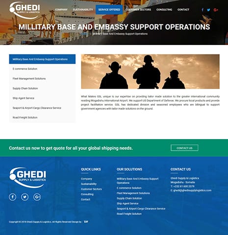 GHEDI Supply and Logistics